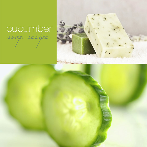 Homemade Cucumber Soap - Tweak and Tinker
